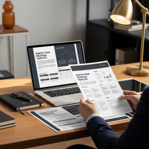 Remote Team Proposal Template